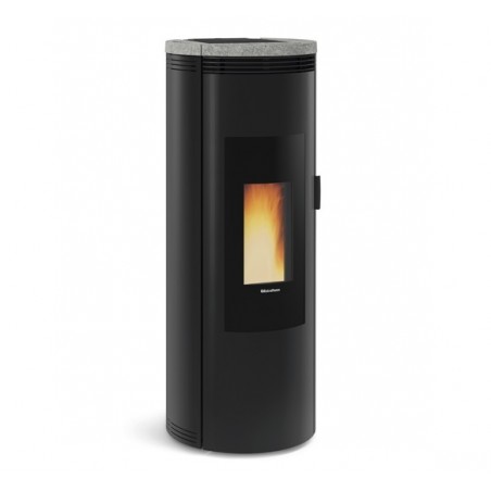 EXTRAFLAME AMIKA Poêle à pellets rond étanche 9 kW