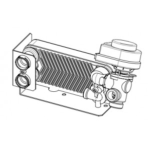 Kit échangeur/Soupape 3 voies RED SELECTA 25 ACS S1 41501601850