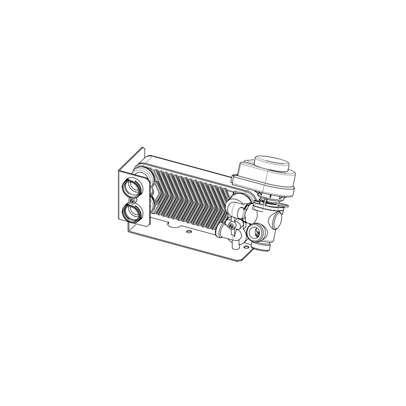 Kit échangeur/Soupape 3 voies RED SELECTA 25 ACS S1 41501601850