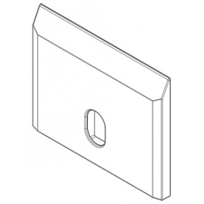 Fond en fonte poêle MCZ BOXTHERM 70 PELLET 41301502100V