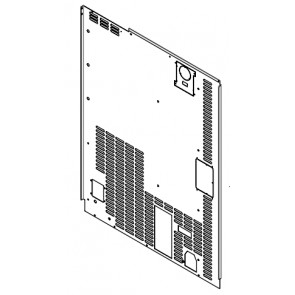 Parte postérieure  poêle BRISACH ISOLA 8 V EEI 41401829430