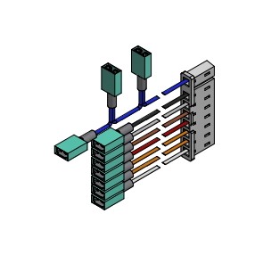 Câblage 8 pin poêle CADEL PRINCE3 PLUS WIFI 4D145184040